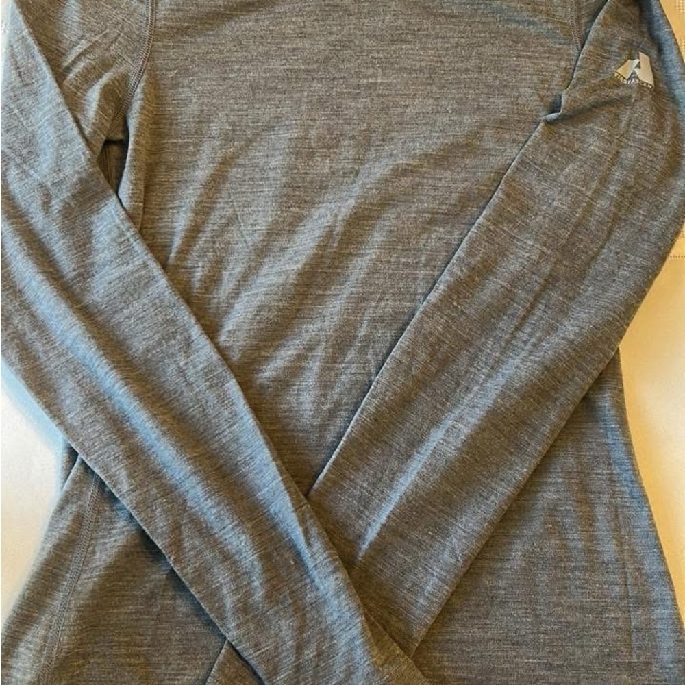 Eddie Bauer merino blend base layer sweater